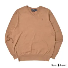ポロ ラルフローレン ピマ コットン Vネック ニット M N1164