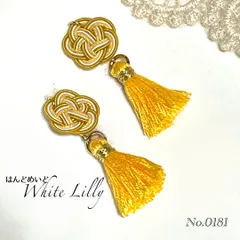 No.0181　タッセル付きピアス