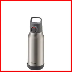 大容量 直飲み スポーツドリンクOK 広口 ハンドル付き片手で開けやすいワンタッチ真空断熱ステンレスボトル 保冷専用 1.0リットル ステンレス 水筒 MTA-H100XM 【パッキン一体モデル】タイガー魔法瓶