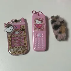 ハローキティ 正規品 ギャル レオパード キーホルダー