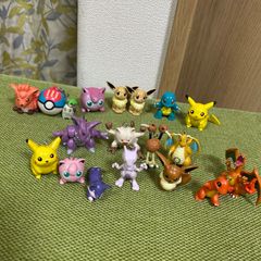 Pokémon ポケモンホルダー 当時物 キーホルダー 17点セット 海洋堂