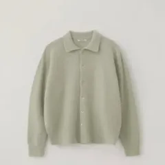 BLANK ROOM アルパカカーディガン ライム イエロー 3