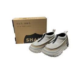 ◆未使用品◆ SHAKA シャカ ジップ モカシン ブーティー ブーツ 撥水加工 レインブーツ スノー SK-290 25.0cm グレージュ V714NC