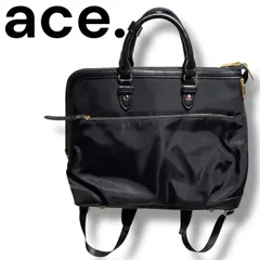 ace. エース ブラック レディース バッグ リュック バックパック シンプル ビジネス 001442H