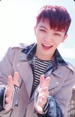 【中古】コレクションカード(男性) SEVENTEEN/WOOZI(ウジ)/2ND ALBUM『TEEN， AGE』(ORANGE Ver.)特典トレカ