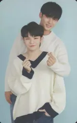 【中古】コレクションカード(男性) SEVENTEEN/WOOZI(ウジ)・MINGYU(ミンギュ)/裏面青/2018 SVT 2nd FAN MEETING＜SEVENTEEN in CARATLAND＞トレーディングカードB