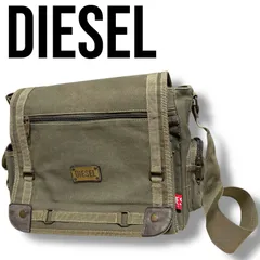 DIESEL ディーゼル グリーン カーキ メンズ バッグ ショルダーバッグ メッセンジャーバッグ カジュアル 001443H