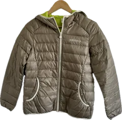 adidas NEO LABELアディダスネオレーベル　ダウンジャケット　アウター　ブラウン　レディース　Mサイズ美品【ZK93】