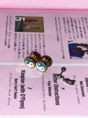 陰陽 太極語 きらめき ピアス 注釈 キュービック デイリー ポイント イヤリング ヴィンテージ