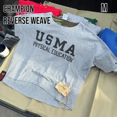 チャンピオン リバースウィーブ USMA 染み込み ショート丈 M カモ柄 幅広