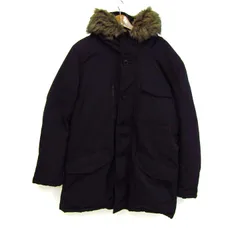 バナナリパブリック ダウンジャケット ジャンパー ブランド アウター 黒 メンズ Lサイズ ブラック Banana Republic 【中古】