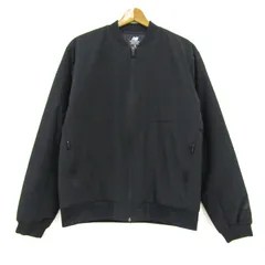 ニューバランス ブルゾン ジャケット ジャンパー スポーツウエア アウター 黒 メンズ Mサイズ ブラック NEW BALANCE 【中古】