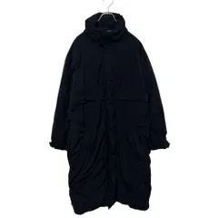 【Eddie Bauer】 黒タグ前期 70～80s グースダウンコート ロングダウンコート 無地 ブラック S-4103