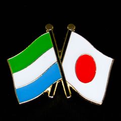 ハワイ州旗友好ピンバッジ（ハワイ州旗×日本） - メルカリ