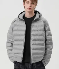 TRILLION 軽量 フード ダウン アウター