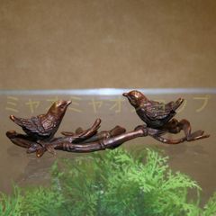 銅 細工 喜上眉梢 文房筆架 文鎮 茶道置物 装飾品 工芸品 - メルカリ