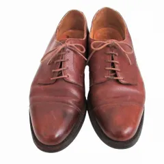 Peal&Co.×BrooksBrothers ピールル&コー×ブルックスブラザーズ ストレートチップシューズ ブラウン TOOO35 8E 27cm メンズ 【中古】