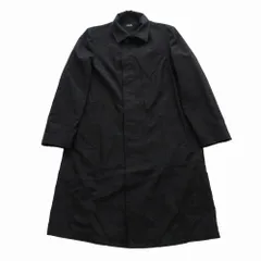 A.P.C. アーペーセー ヴィンテージ フランス製 ウール ロングコート ステンカラー チャコールグレー サイズM メンズ 【中古】