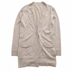 FOXEY フォクシー シルク カシミヤ ロングカーディガン トップス 33779 長袖 ベージュ レディース 【中古】のサムネイル