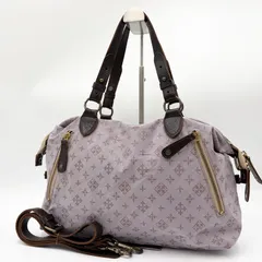 russet ラシット ハンドバッグ 紫 総柄 ナイロン 肩掛け