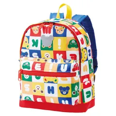 【ギフト】[キッズ用品]ミキハウス リュック マルチカラー 10-8213-687M/S