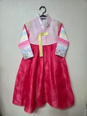 ソダムイン 핑 여아 핑크 한복 7호