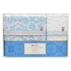 【ギフト】[タオル類]nishikawa 今治製フェイスタオル&ウォッシュタオル