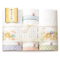 【ギフト】[タオル類]今治タオル 和布小紋 バスタオル2P&フェイスタオル2P