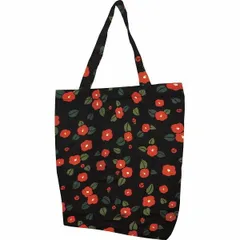 【ギフト】[バッグ]くろちく 和柄エコバッグ(小) 花筺椿