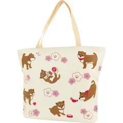 【ギフト】[バッグ]くろちく 和のマルチトートバッグ 柴犬 【全国配送可】