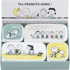 【ギフト】[キッチン用品]スヌーピー シール容器4点セット・A SN-307