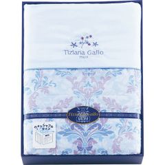 ダウン 肌布団シングル Tiziana Gallo 花柄のブルー系 | Mercari