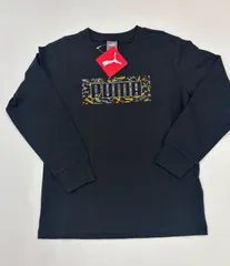 プーマジュニア長袖Tシャツ150黒新品