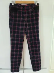 HAZZYS(へジス) ゴルフ レディース CHECK ズボン 26程度