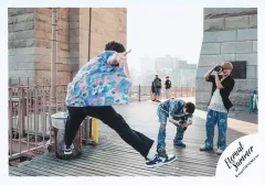 【中古】生写真(STARTO) HiHi Jets・美 少年/橋本涼・作間龍斗・浮所飛貴/横型・全身/New York Photo Diary “Eternal Summer”オリジナルフォト/公式生写真
