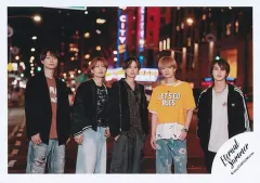 【中古】生写真(STARTO) HiHi Jets・美 少年/井上瑞稀・橋本涼・作間龍斗・那須雄登・浮所飛貴/横型・膝上/New York Photo Diary “Eternal Summer”オリジナルフォト/公式生写真