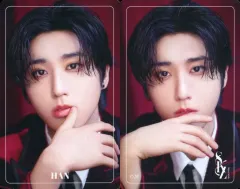 【中古】コレクションカード(男性) Stray Kids/ハン(HAN)/両面カード/「Stray Kids XMAS POPUP STORE 2024」フォトカード