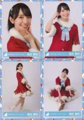【中古】生写真(乃木坂46) ◇金村美玖/日向坂46ランダム生写真【「ひなくり2021」サンタ衣装】 4種コンプリートセット