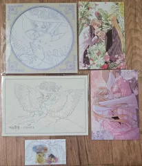 まとめ売り WORLDウェブトゥーンFestival 再婚皇后 ハンカチ デコピックセット はがき ウェブトゥーングッズ