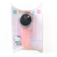 MHR0306 未使用未開封 Hello Kitty ハローキティ 腕時計 みえかくれウォッチ 動作未確認 平成レトロ レア 当時物 1997 ピンク