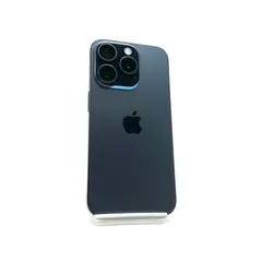 【全額返金保証】【最速発送】 iPhone 15 Pro 256GB ブルーチタニウム 楽天モバイル SIMフリー 美品 動作確認済 86%