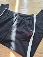 ポロ ラルフローレン ブラック トラック パンツ / XL