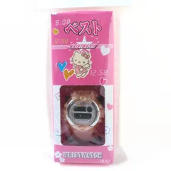 MHR0309 未使用未開封 Hello Kitty ハローキティ 腕時計 動作未確認 レトロ レア 当時物 ピンク デジタル