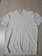 ZARA 半袖ニット アイボリー Tシャツ