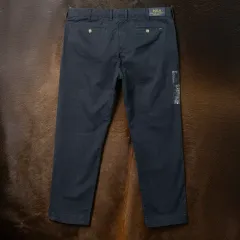 38 ポロ ラルフローレン スリムフィット ストレッチ チノパンツ ネイビー 未使用 新品