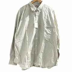 マックレガー マクレガー McGREGOR タグ付き シャツ ストライプ 長袖 ベージュ系 4L 大きいサイズ