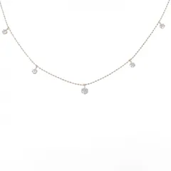 K18YG ダイヤモンド ネックレス 0.36CT