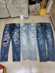 新品 ヴィンテージ ペインティングデニム ストレート サイズ3 3個 まとめ売り