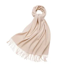 [ZAMLYSYS] 【22色】マフラー レディース ふわふわ メンズ カシミヤタッチ 無地 上質 軽量 暖かい 春秋冬 柔らかい ロングマフラー 防寒 大判 冷房対策 やさしい肌ざわり 結婚式 通勤 パーティー 旅行 (あんずいろ)