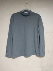 JDX/105) 起毛モックネック長袖Tシャツ